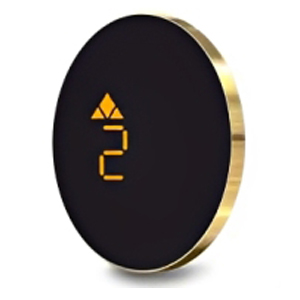 Round LOP Gold Dia 140mm